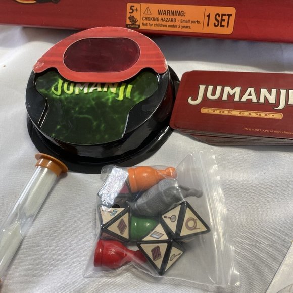 Jumanji  The Game - 2017 Board Game  Ages 5+ 2-4 Players - Picture 2 of 12